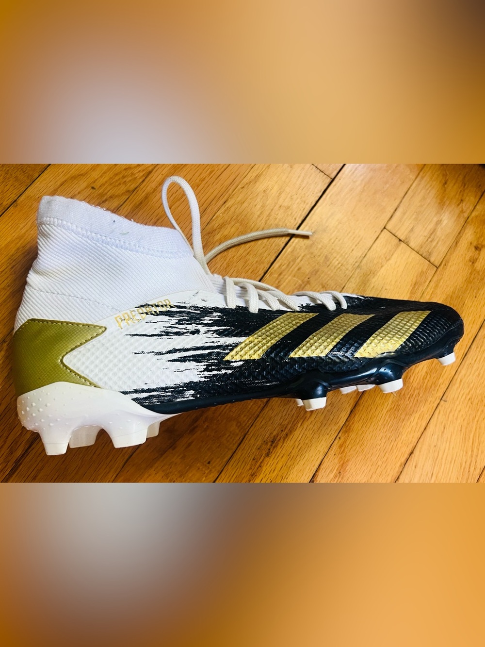 Adidas Predator Mutator 20.3 FG 'White Gold Metallic'